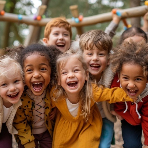 Young children playground
